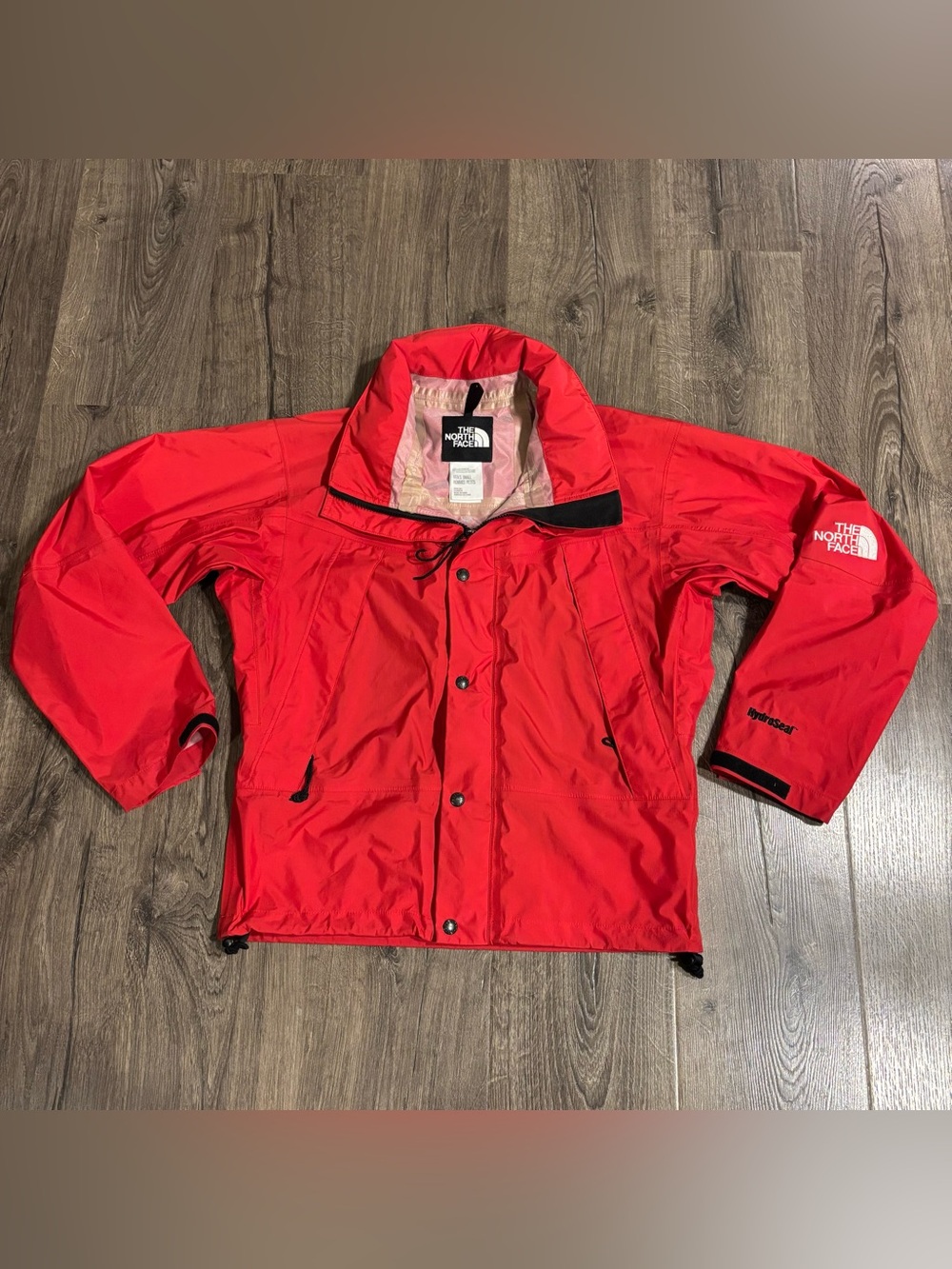 Vintage The North Face Hydroseal Mountain Jacket/ Rain Coat w/ Hood Size Small